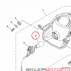 YAMAHA - ZAROWKA nr: 4KLH47142000