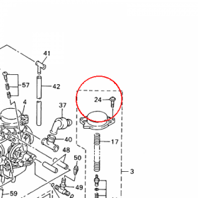 YAMAHA - SCREW nr: 4KM142160000