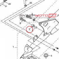 YAMAHA - GROMMET nr: 4MJE44450000