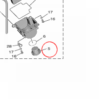 PLUG, SCREW (nr: 4MX141150000)