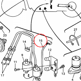 YAMAHA - WIRE, SUB LEAD nr: 4NK825090000