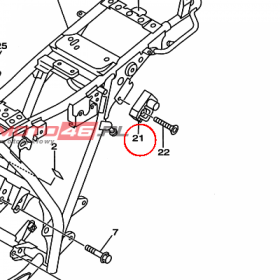 YAMAHA - ZAMEK DO KASKU nr: 4R8213080000