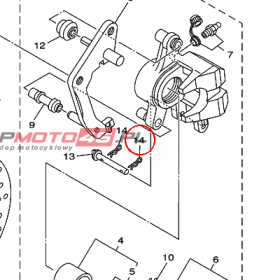 YAMAHA - ZAPINKA nr: 4S5F59250000