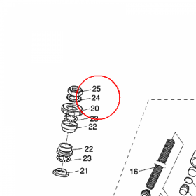 YAMAHA - WASHER nr: 4SBF34270100