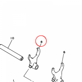 YAMAHA - WODZIK nr: 4SR185130000