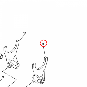 YAMAHA - wodzik nr: 4SS185110000
