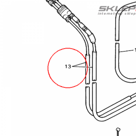 YAMAHA - LINKA GAZU nr: 4TV263020000