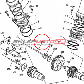 YAMAHA - ROD, DECOMPRESSION nr: 4WM122980000
