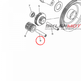 YAMAHA - WALEK nr: 4WM155220000