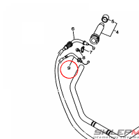 YAMAHA - LINKA GAZU nr: 4WM263121000