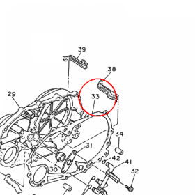 YAMAHA - uszczelka nr: 4X7154620000