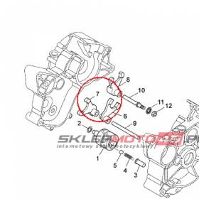 YAMAHA - WODZIK nr: 4YVE85120000