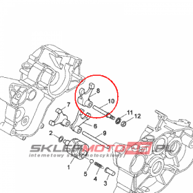 YAMAHA - WODZIK nr: 4YVE85130000