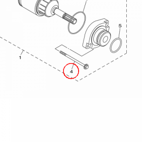 YAMAHA - SCREW nr: 50W81846M100