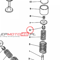 YAMAHA - uszczelniacz nr: 51Y121190000 > 6EEE21190000