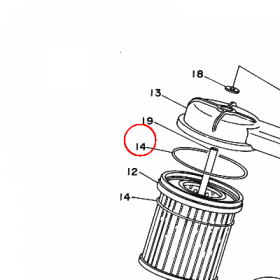 YAMAHA - USZCZELNIACZ nr: 52W144520000