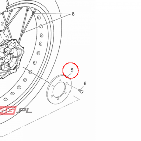 YAMAHA - WIRNIK nr: 56P2517G0000