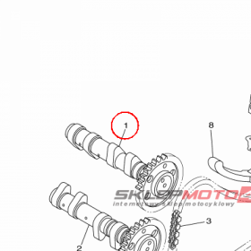 YAMAHA - WALEK ROZRZ. nr: 59C121700000