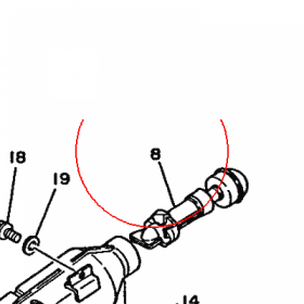YAMAHA - WKLAD TLUMIKA nr: 59V147520000