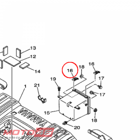 YAMAHA - WALEK nr: 59V216460000