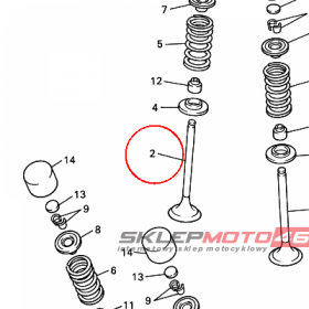 YAMAHA - ZAWOR SSACY nr: 5BE121120000 > 5BE121121000