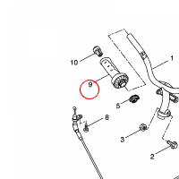 YAMAHA - manetka nr: 5BRF62401000