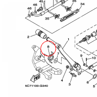 YAMAHA - SPREZYNA nr: 5C7273160000