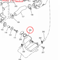 YAMAHA - ZBIORNIK WYROWNAWCZY nr: 5D7F18710000