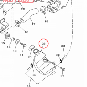 YAMAHA - ZBIORNIK WYROWNAWCZY nr: 5D7F18710000