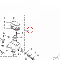 YAMAHA - POMPA HAM. nr: 5D7F583T4000