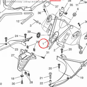 YAMAHA - STAY 1 nr: 5D7F83211000