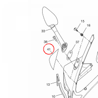 YAMAHA - NAKLEJKA nr: 5D7F8394L000