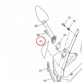 YAMAHA - NAKLEJKA nr: 5D7F8394L000