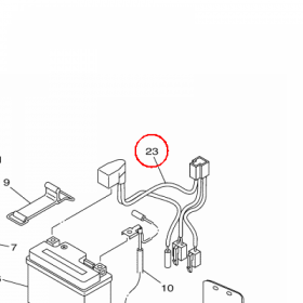 YAMAHA - WIRE PLUS LEAD nr: 5D7H21151000
