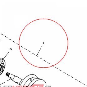 YAMAHA - WAL KORB. nr: 5DSE14000000