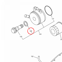 YAMAHA - USZCZELKA nr: 5EB134750000