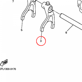 YAMAHA - wodzik nr: 5EB185110000