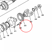YAMAHA - ROTOR nr: 5EL8135E0000