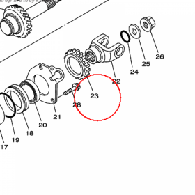 YAMAHA - ROTOR nr: 5EL8135E0000