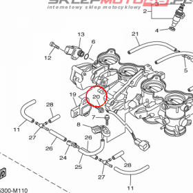 YAMAHA - SCREW nr: 5FL142160000
