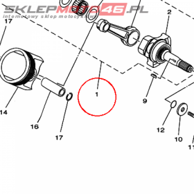 YAMAHA - WAL KORB. nr: 5GH114000000