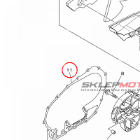 YAMAHA - uszczelka nr: 5GJ154510100