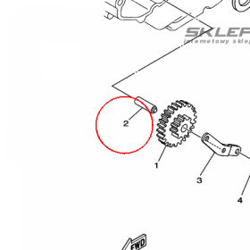 YAMAHA - WALEK nr: 5HHE55210000