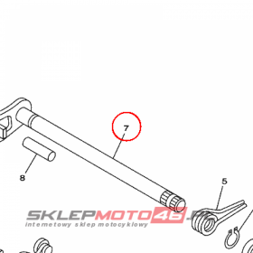 YAMAHA - WALEK ZM. BIEGOW nr: 5HHE81010100