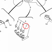 YAMAHA - BEZPIECZNIK nr: 5JJ821513000
