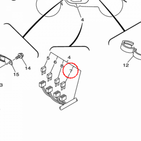 YAMAHA - BEZPIECZNIK nr: 5JJ821513000