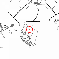 YAMAHA - BEZPIECZNIK nr: 5JJ821515000