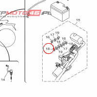 YAMAHA - BEZPIECZNIK nr: 5JJ821516000