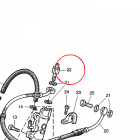 YAMAHA - W??CZNIK "STOP" nr: 5JNH25300000