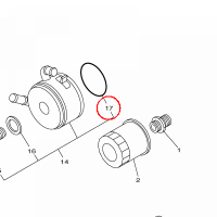YAMAHA - USZCZELKA nr: 5JW134730000